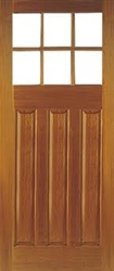 Pattern 664 Hardwood Exterior Door