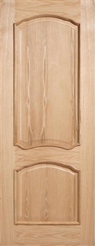 Louis RM2S Oak Fire Door