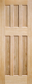 DX60 Oak Interior Door