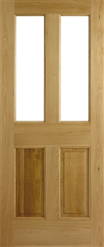 Malton Unglazed Oak Interior Door