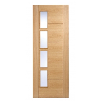 Trend 4LOffset Oak Interior Door
