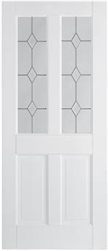 Canterbury 2P Solid White Interior Door